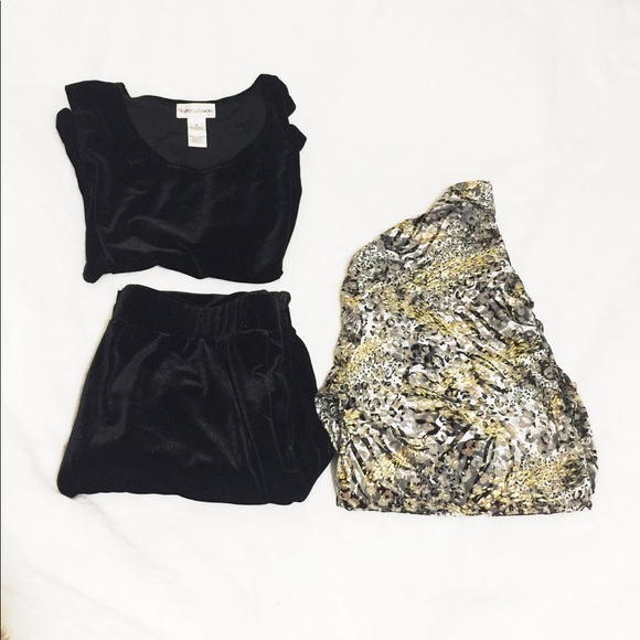 Stunning, ClassyLady 3pc Dressy Velvety XMasOutfit - Picture 4 of 8